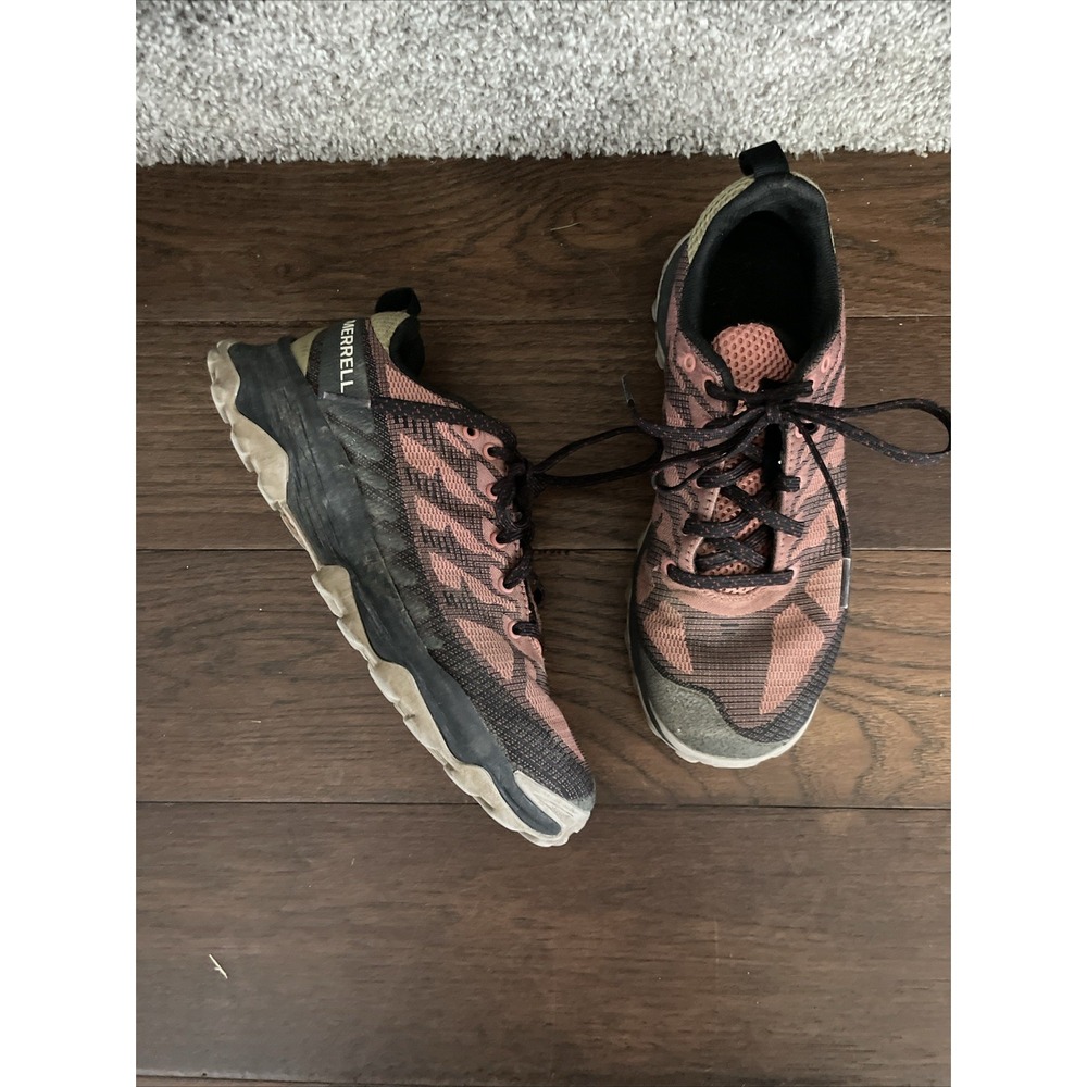 Merrell Speed Eco Coral Black Trail Running Hiking Shoes J037366 Womens 8